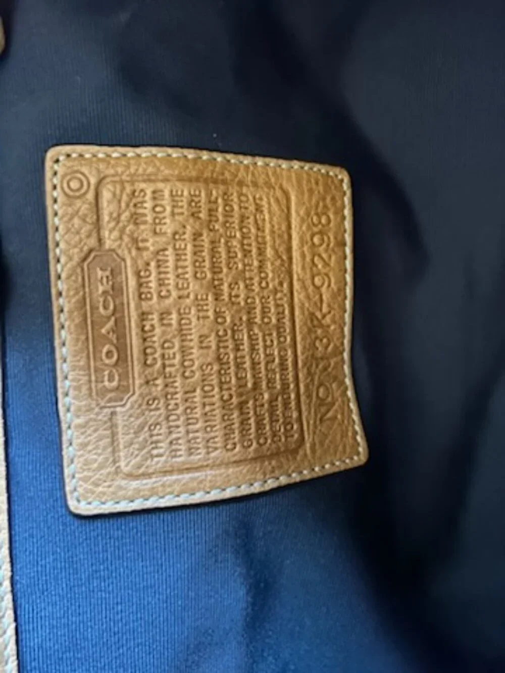 Coach Striped Hobo Bag - Multi Color - Picture 4 of 7